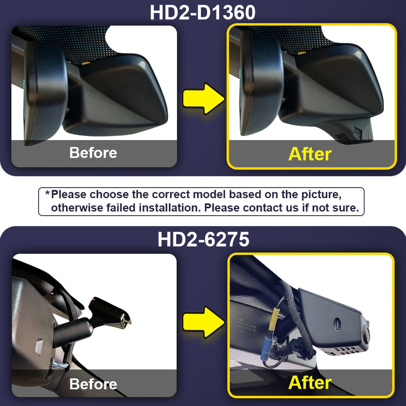 FITCAMX Dashcam für Ford Edge 2011-2018