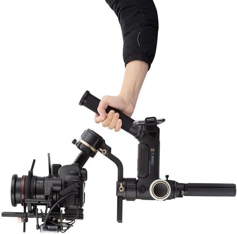 Zhiyun Crane 3S Pro - 3-axis gimbal stabilizer with extensive accessory package