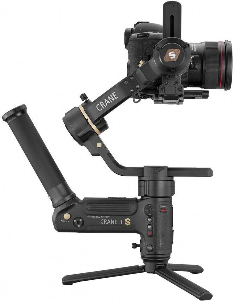 Zhiyun Crane 3S Pro - 3-axis gimbal stabilizer with extensive accessory package