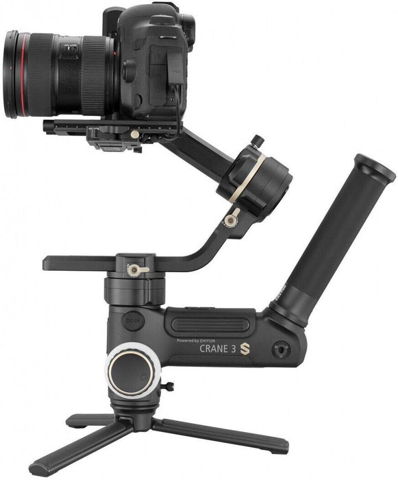 Zhiyun Crane 3S Pro - 3-Achsen-Gimbal-Stabilisator mit umfangreichem Zubehörpaket