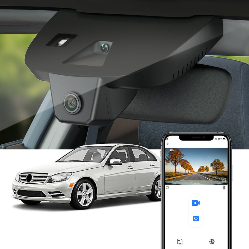 FITCAMX Dashcam für Mercedes-Benz C-Class (W204) 2011–2014