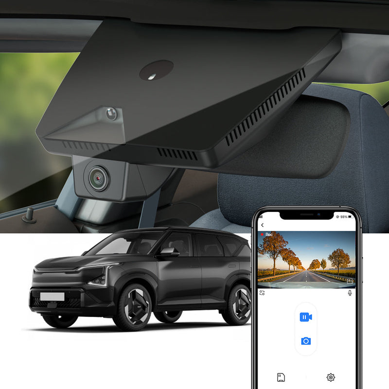 FITCAMX Dashcam für Kia EV5 2025-2027 (Spiegelabdeckung Teilenummer 96030-X9000) (Linkslenker)