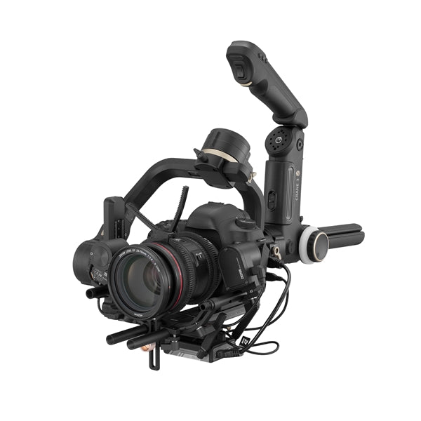 Zhiyun Crane 3S Pro - 3-Achsen-Gimbal-Stabilisator mit umfangreichem Zubehörpaket